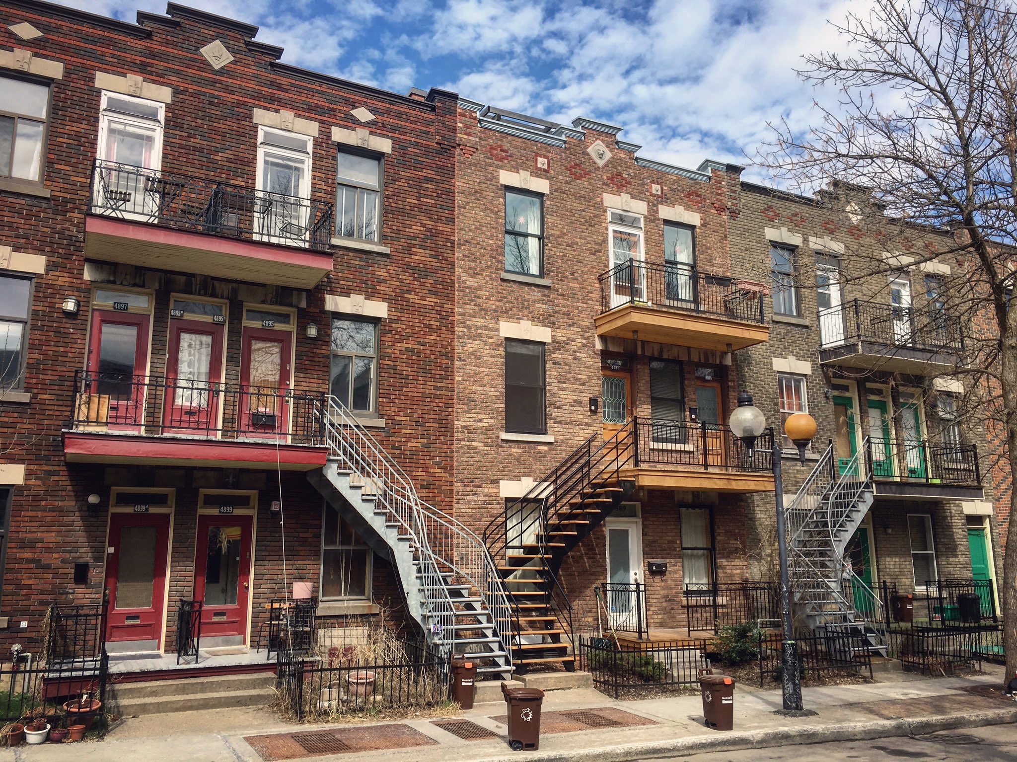 Suburban housing