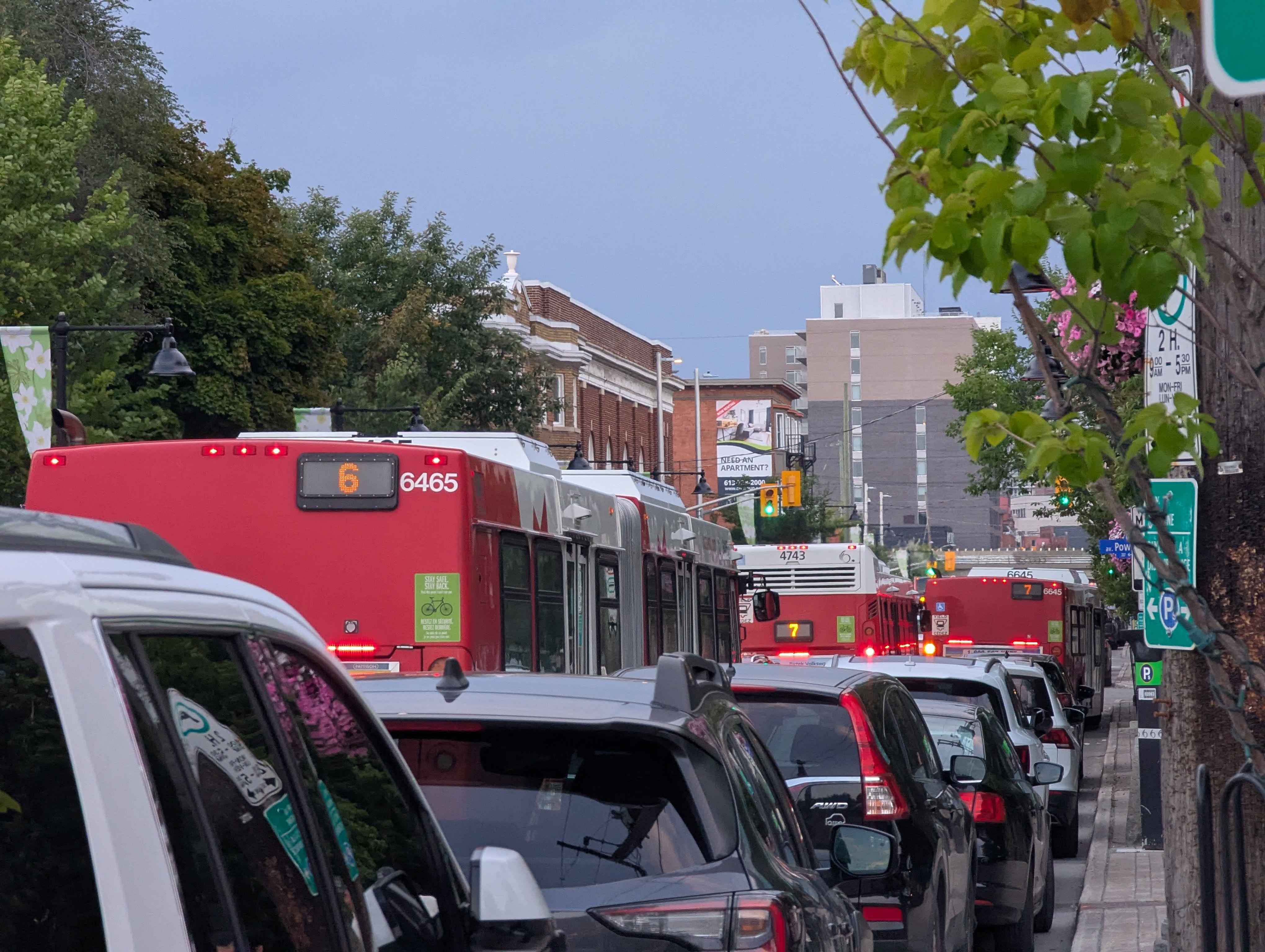 Are Buses Only Delayed at Peak Hours?