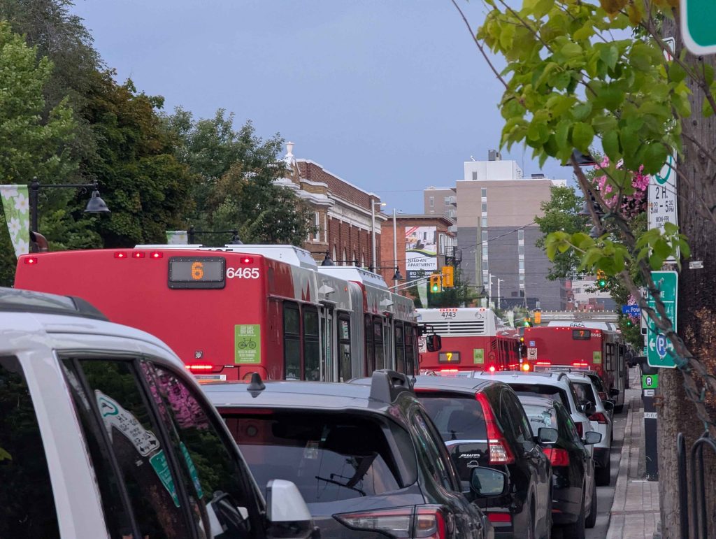 Are Buses Only Delayed at Peak Hours?